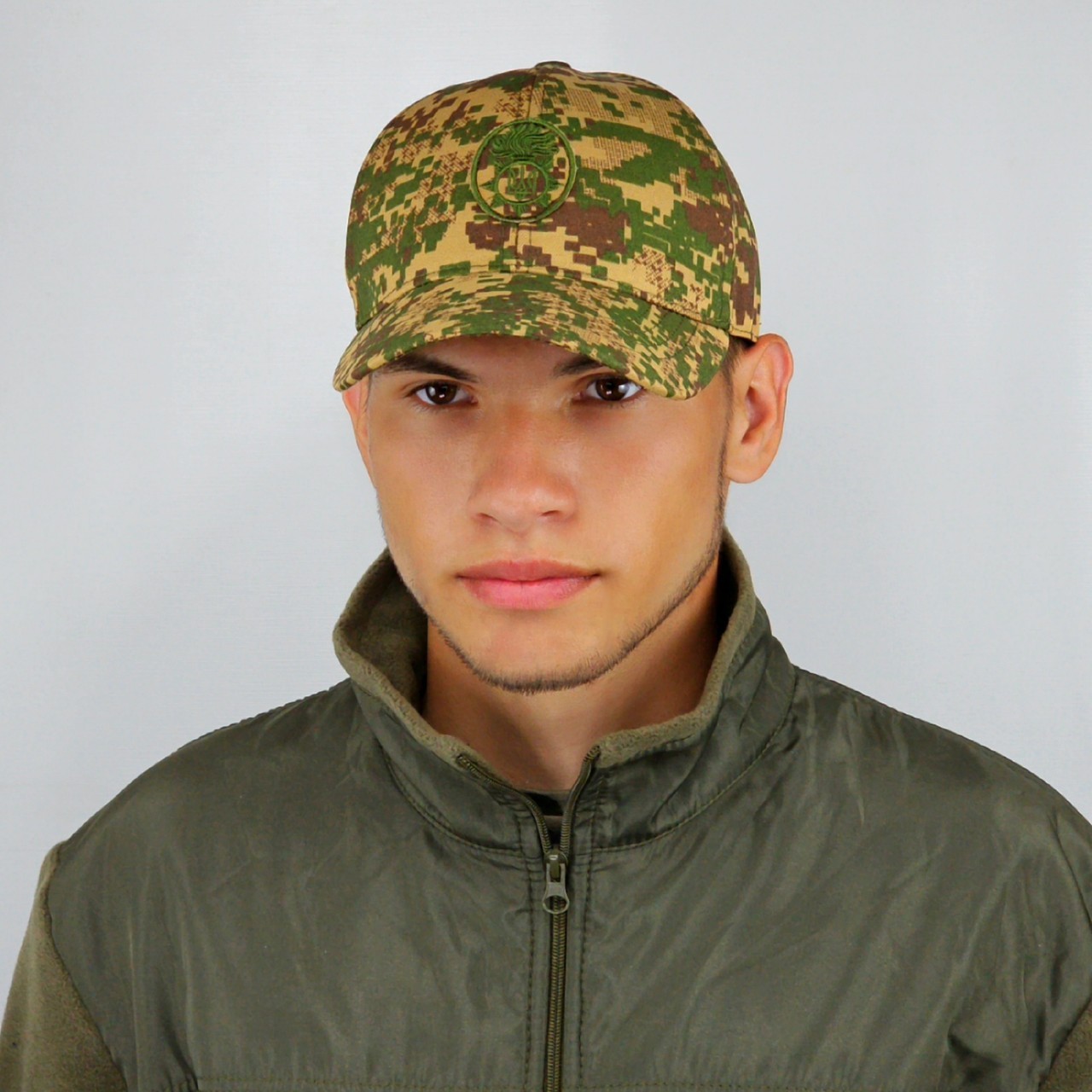 NSU Predator cap with a cockade, National Guard Predator camouflage baseball cap
