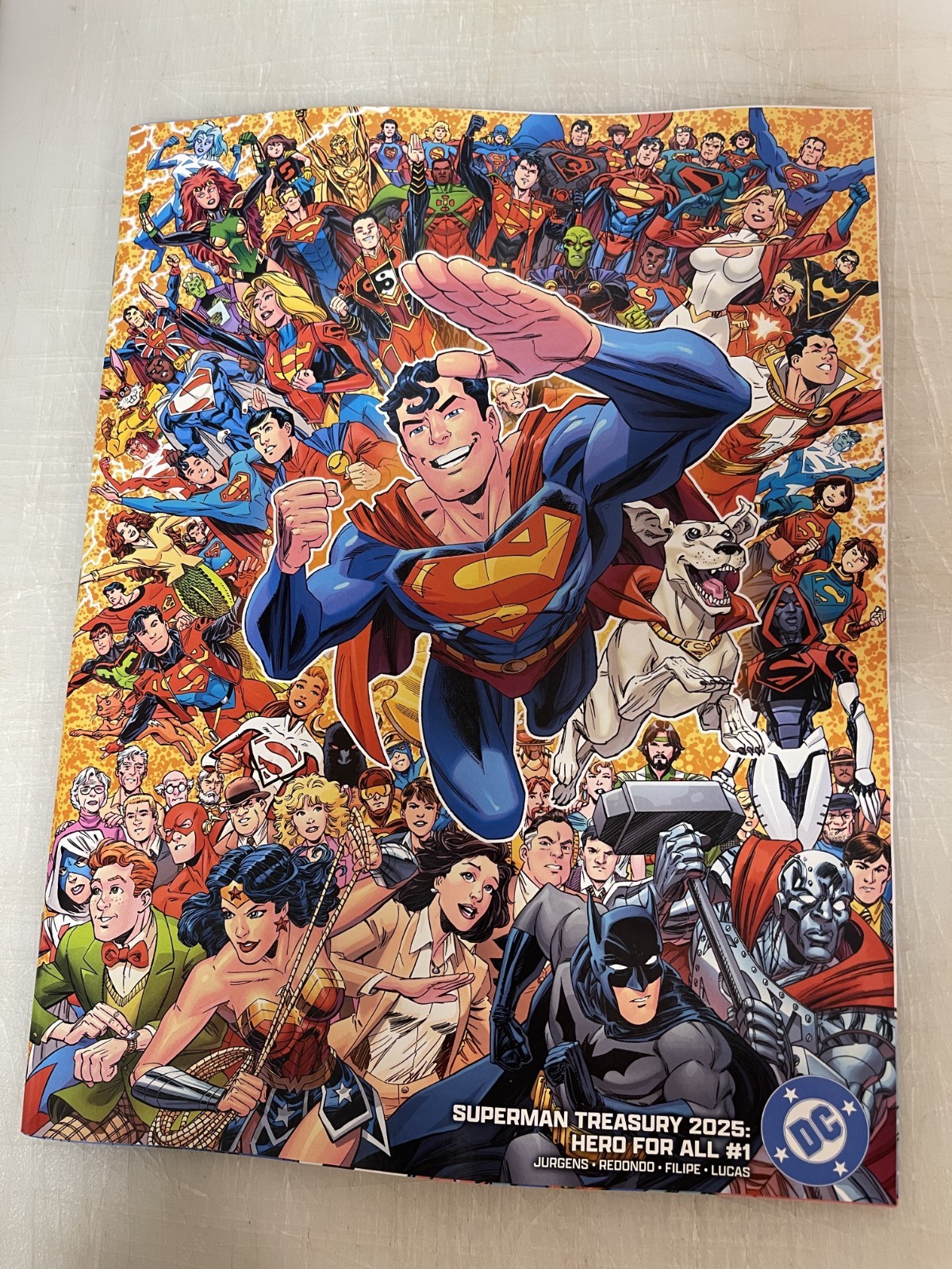 SUPERMAN TREASURY 2025 ONE SHOT HERO FOR ALL SCOTT KOBLISH C VARIANT DC COMICS