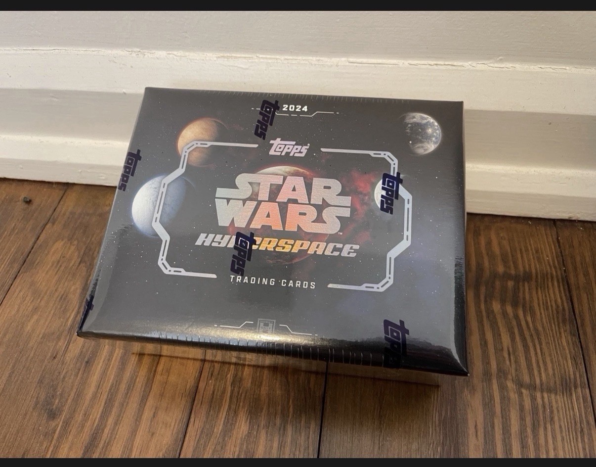 2024 TOPPS STAR WARS HYPERSPACE HOBBY BOX (80 Trading Cards) - New / Sealed