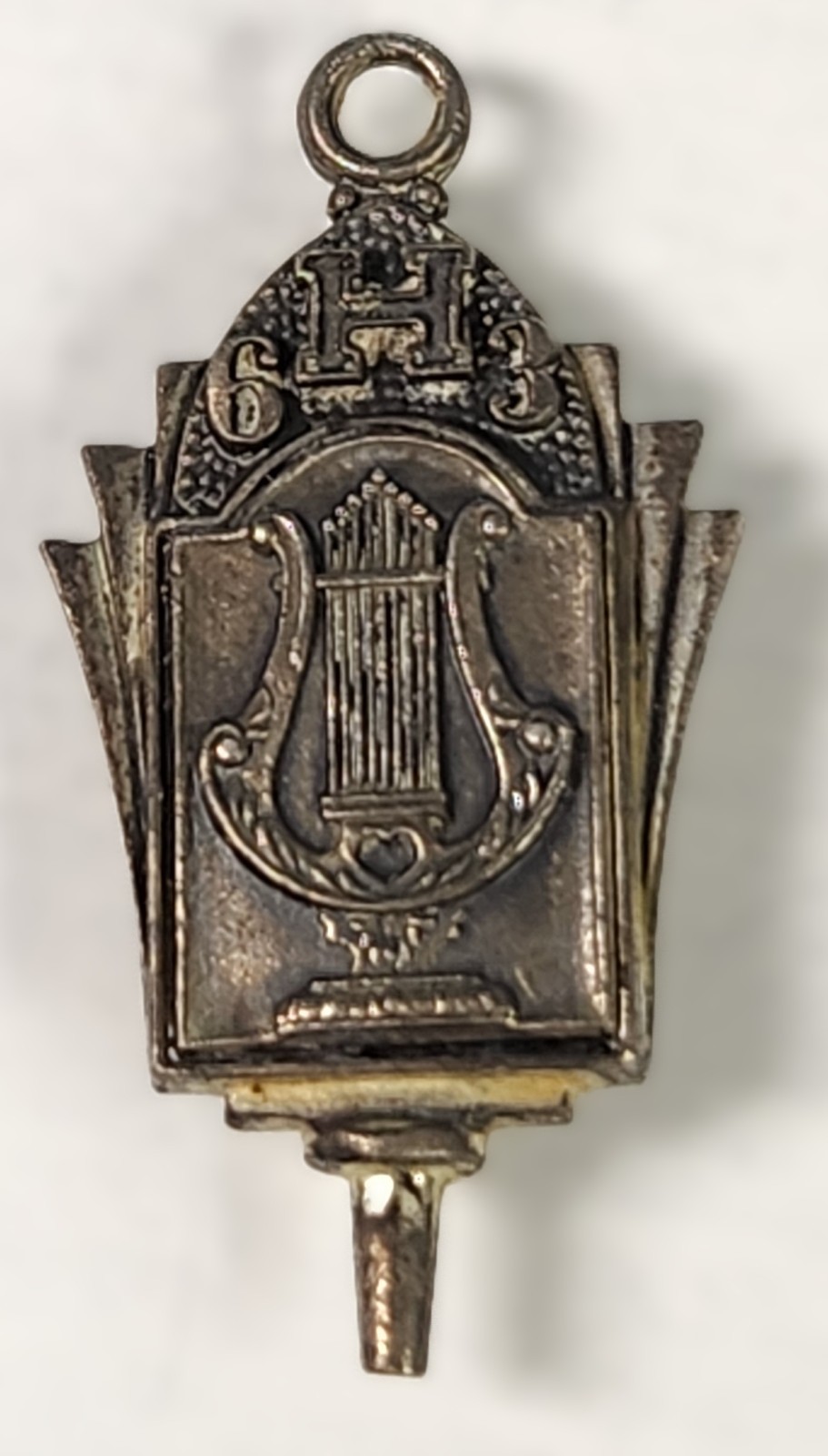 Vintage Academic Music Award Pin Sterling Silver 1963 \
