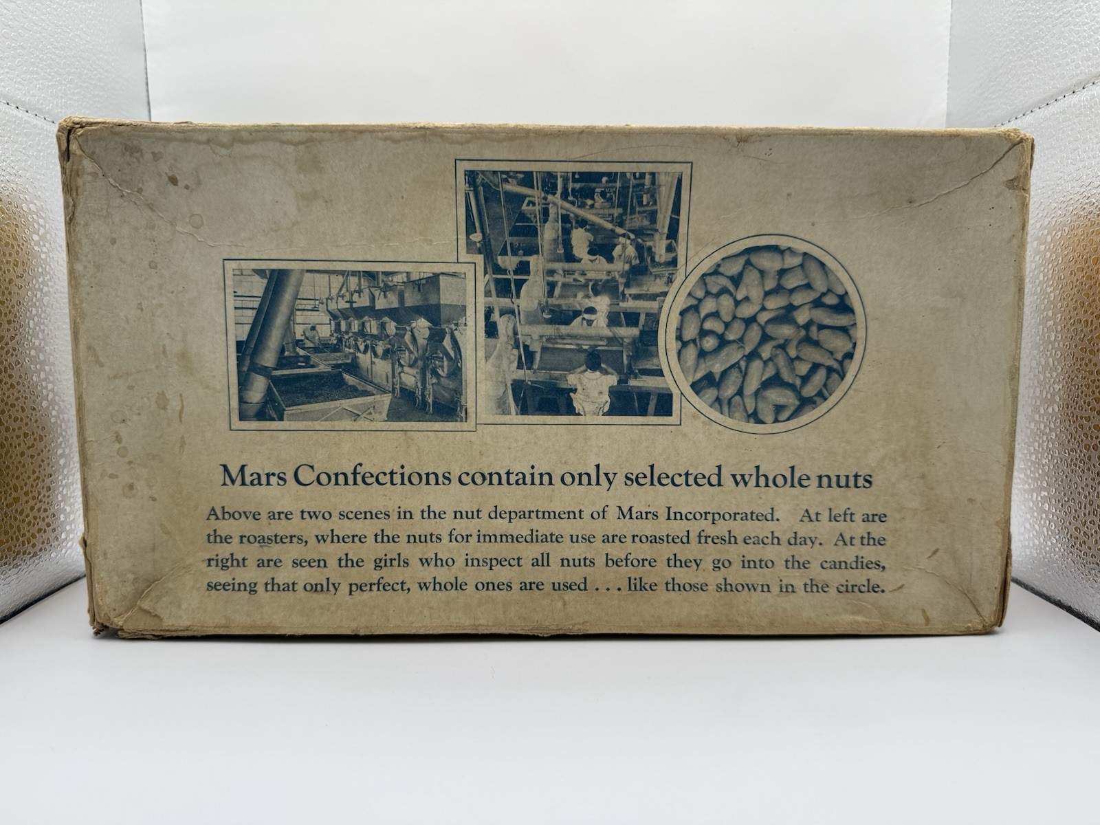 1930s Double Snickers Candy Box Mars Antique Advertising Display 5¢ Vintage