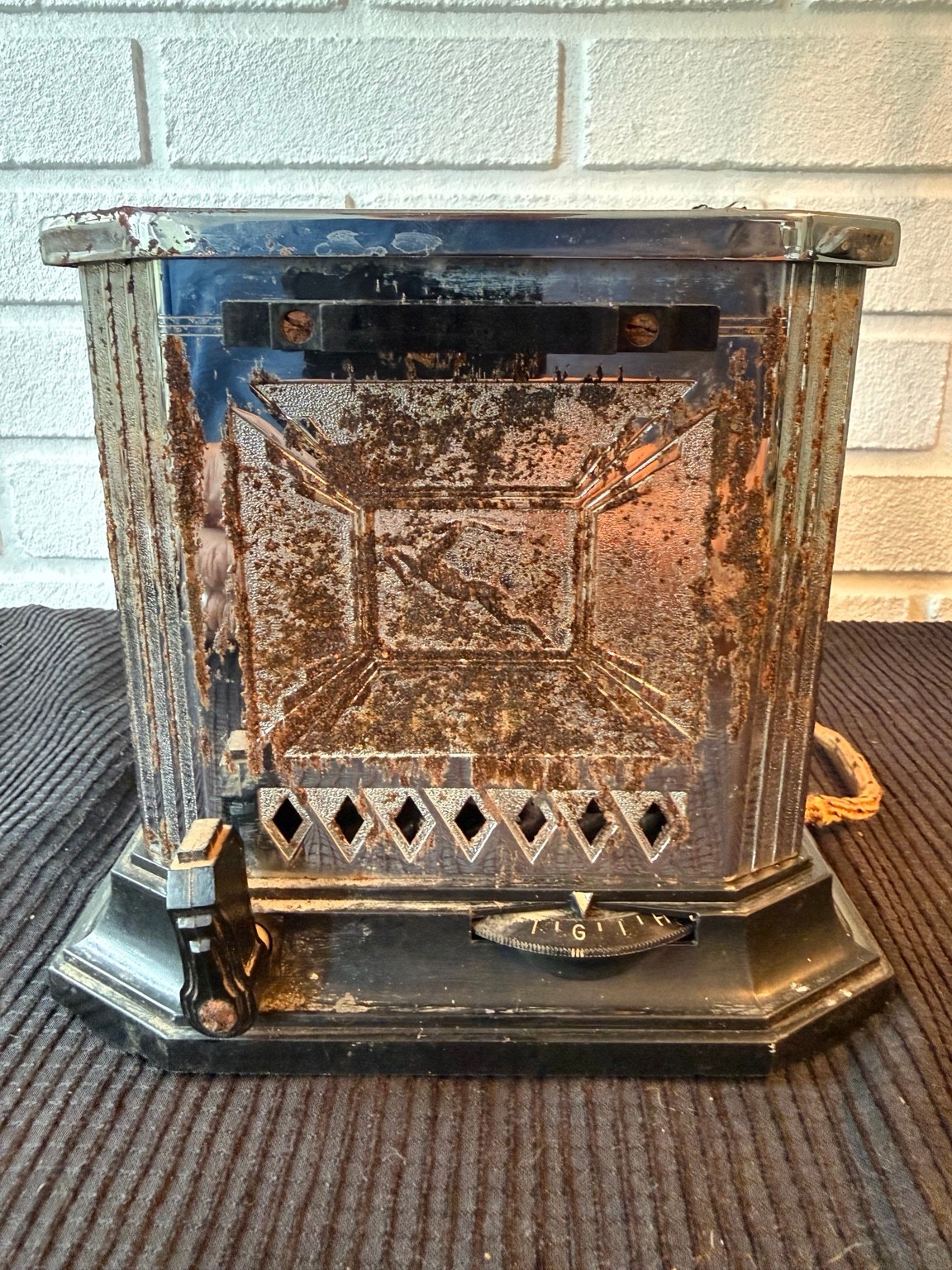Vintage 1932 Edison GE Hotpoint Gazelle Toaster 129T31 Restoration