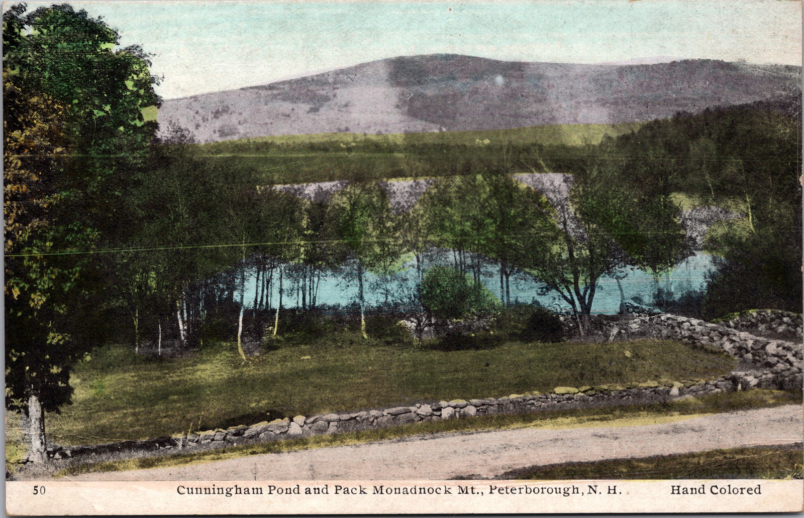 Post Card - Pack Monadnock Mt., Peterborough, N. H..