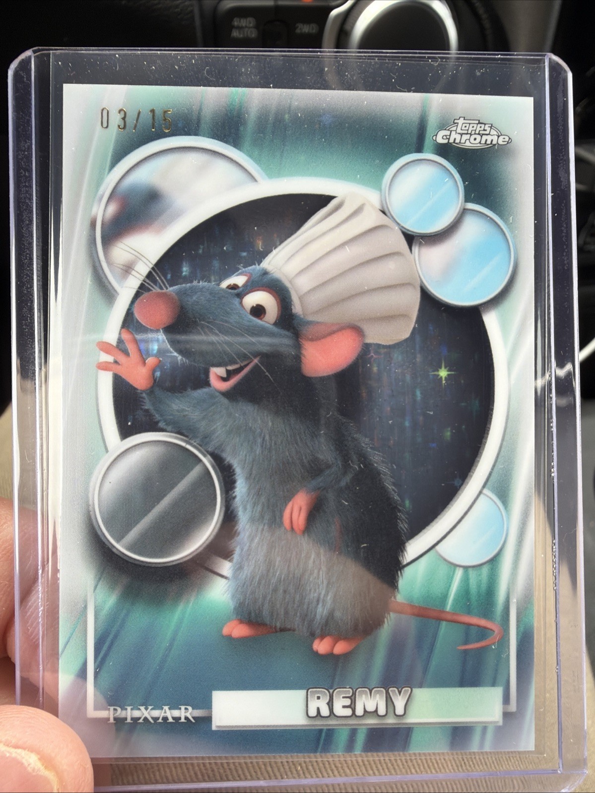 2026 Topps Chrome Disney Remy #47 /15 Ratatouille 2026 Topps Chrome Disney Remy #47 /15 Ratatouille