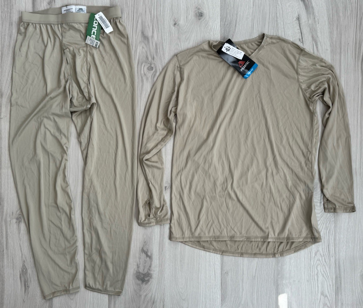 NEW ECWCS Gen III Level 1 Cold Weather Light Weight Drawers/shirt Medium Regular