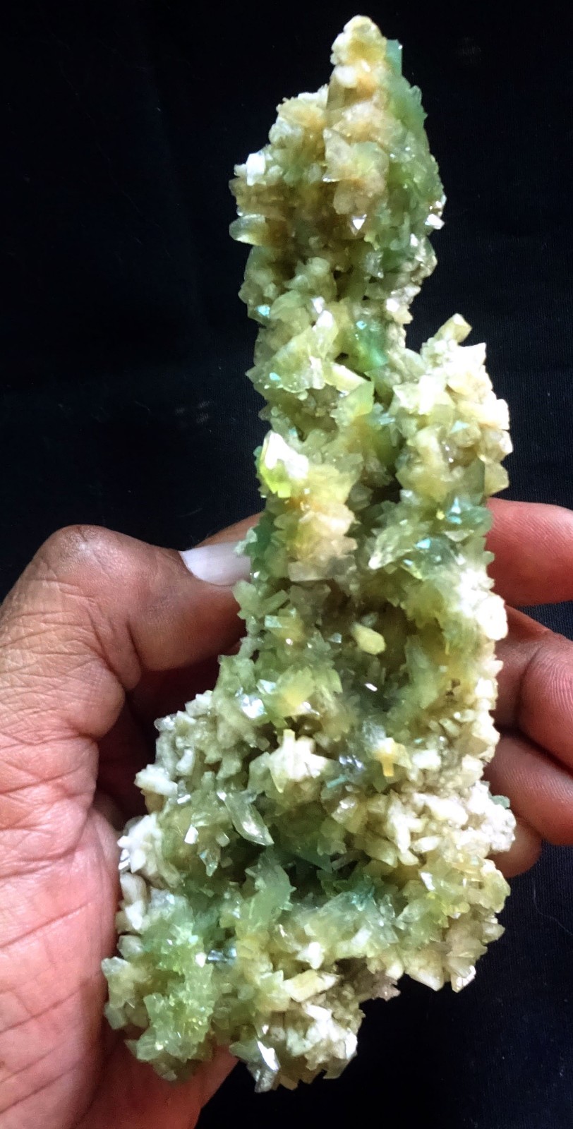 AWESOME GREEN HEULANDITE CRYSTALS STICK FORMATION Minerals Specimens