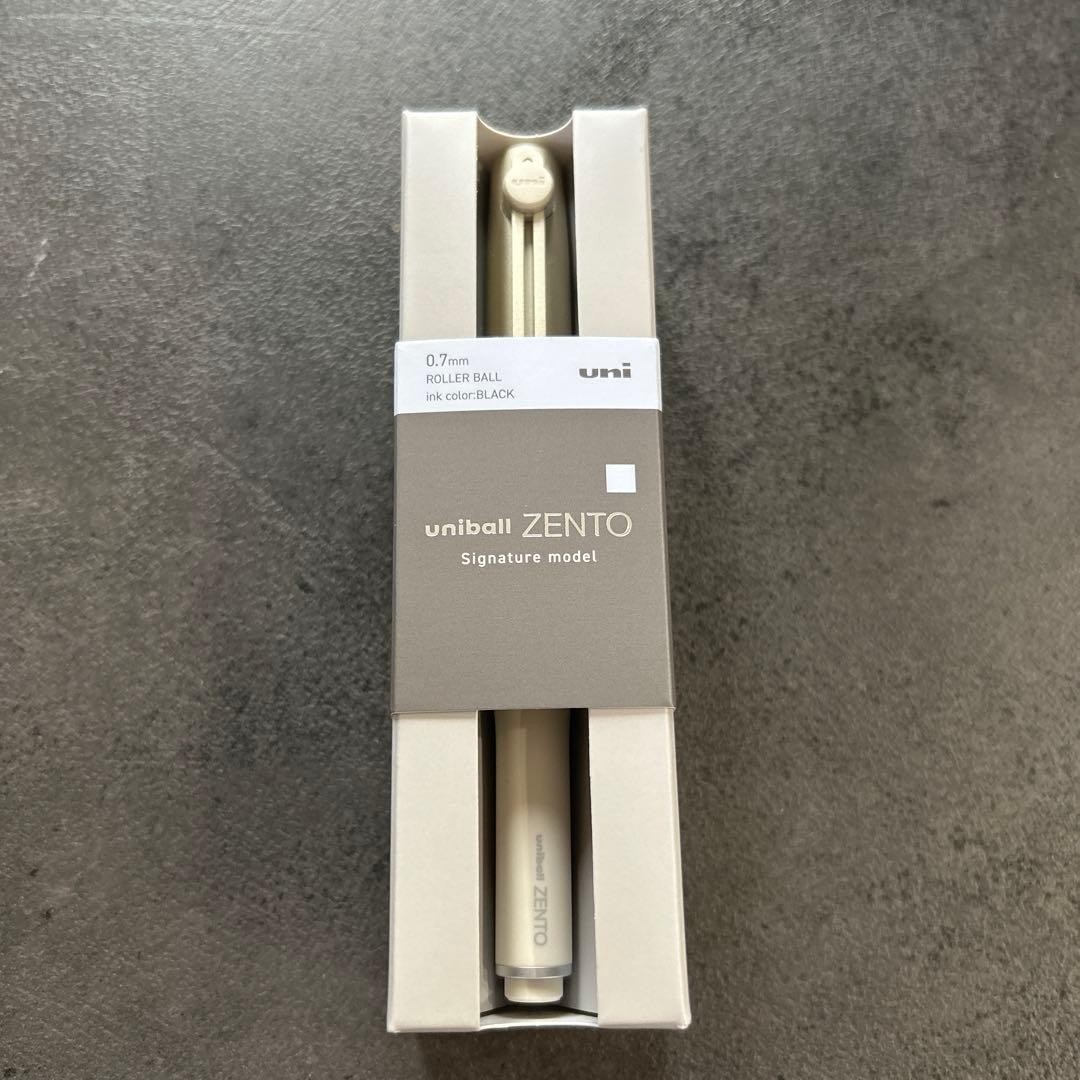 Mitsubishi uni-ball ZENTO Signature Model Ballpoint Pen Champagne Gold 0.7mm