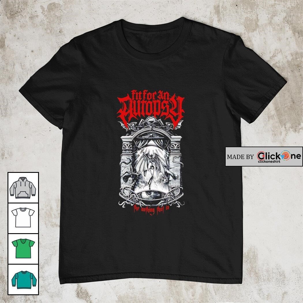 Hot Fit for an Autopsy death arch Singer black All size men Tee Shirt