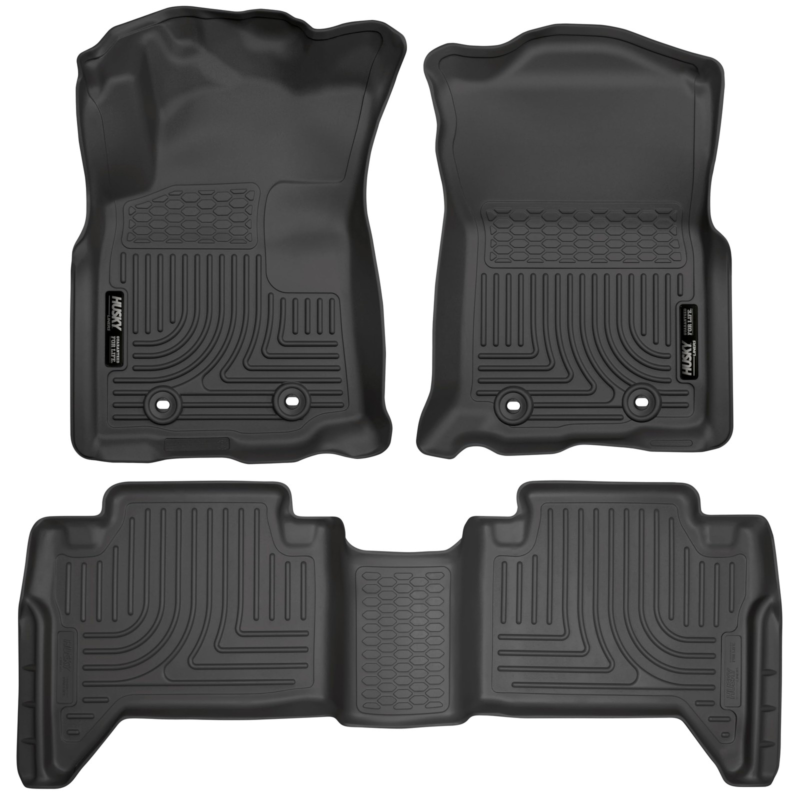 Husky Liners Weatherbeater Floor Mats 3pc Fits 2018-2023 Toyota Tacoma 93941
