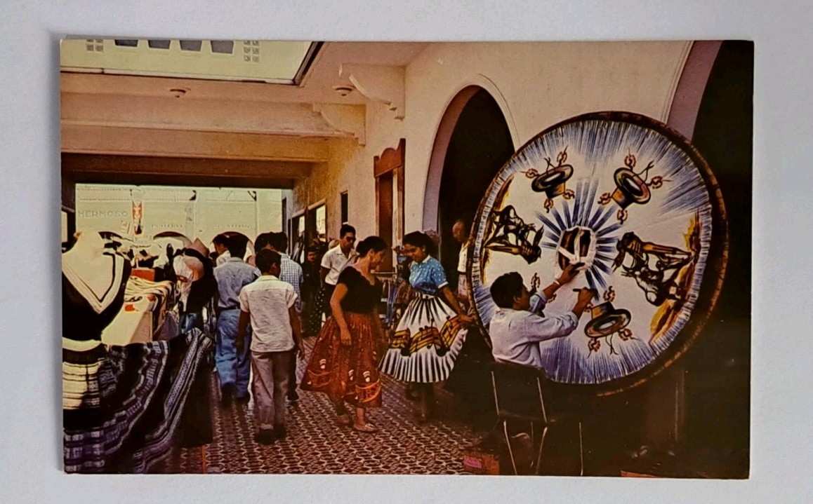 Postcard Tijuana Mexico Market Unposted
