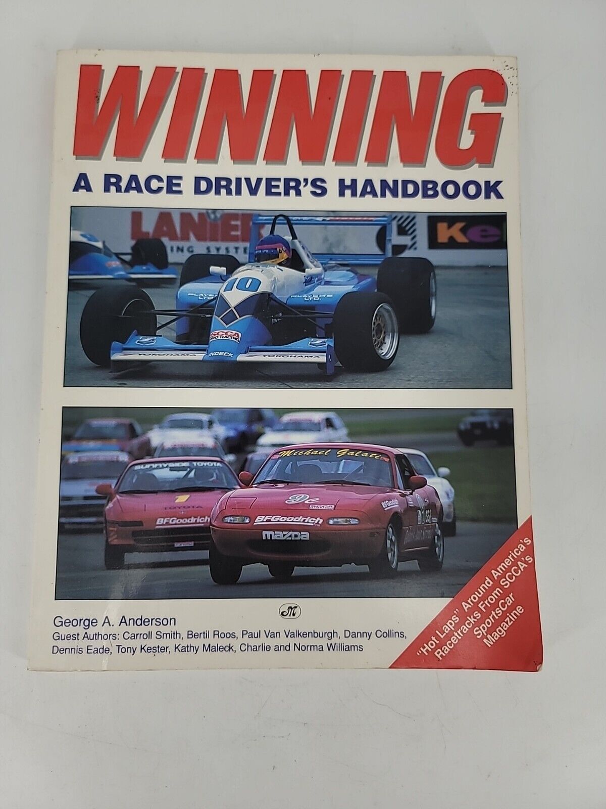 Winning: A Race Driver\'s Handbook by George Anderson 1993 Good Used Condition
