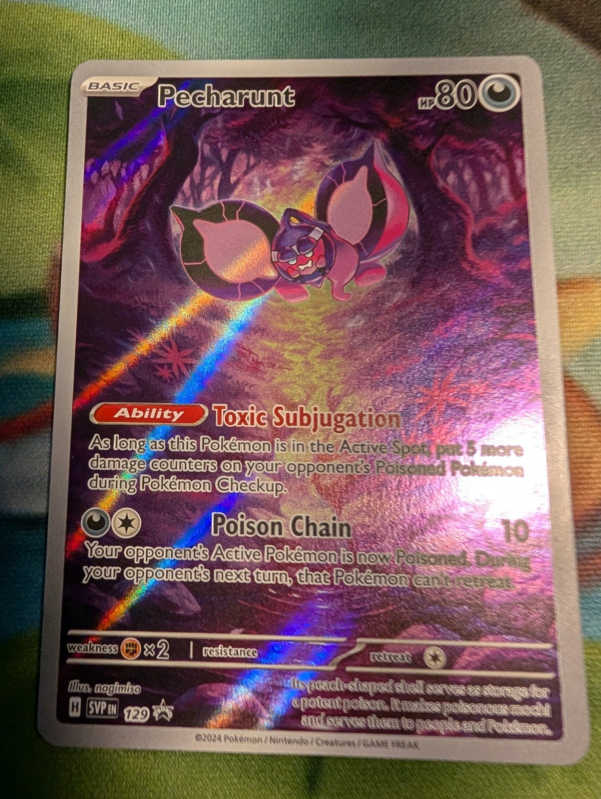 Pecharunt - 129 - SV: Scarlet & Violet Promo Cards (SVP) Pecharunt - 129 - SV: Scarlet & Violet Promo Cards (SVP)