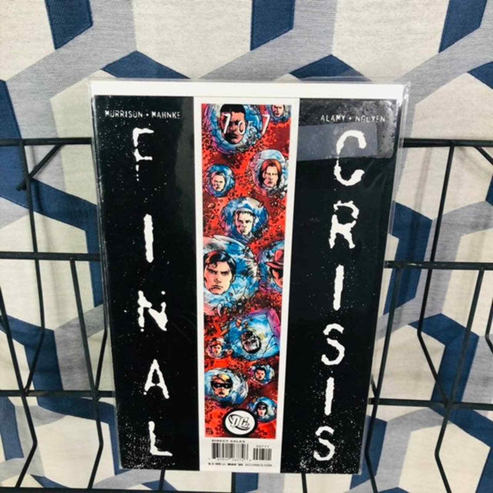 Final Crisis #7 (2009) 1st Calvin Ellis Black Superman ( Doug Mahnke cover)