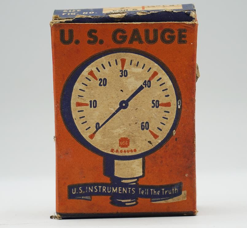 U.S. Gauge U.S. Instruments Empty Box Advertising