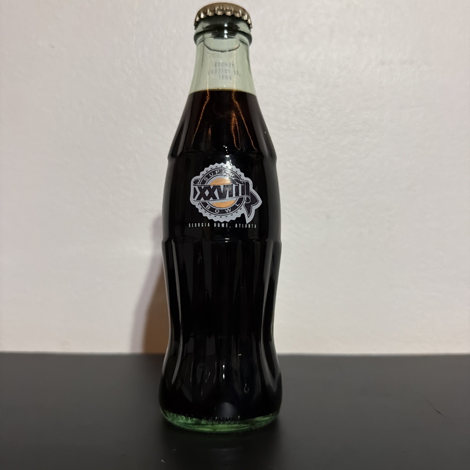 Vintage 1994 Super Bowl XXVIIII Coca Cola Bottle Dallas Cowboys