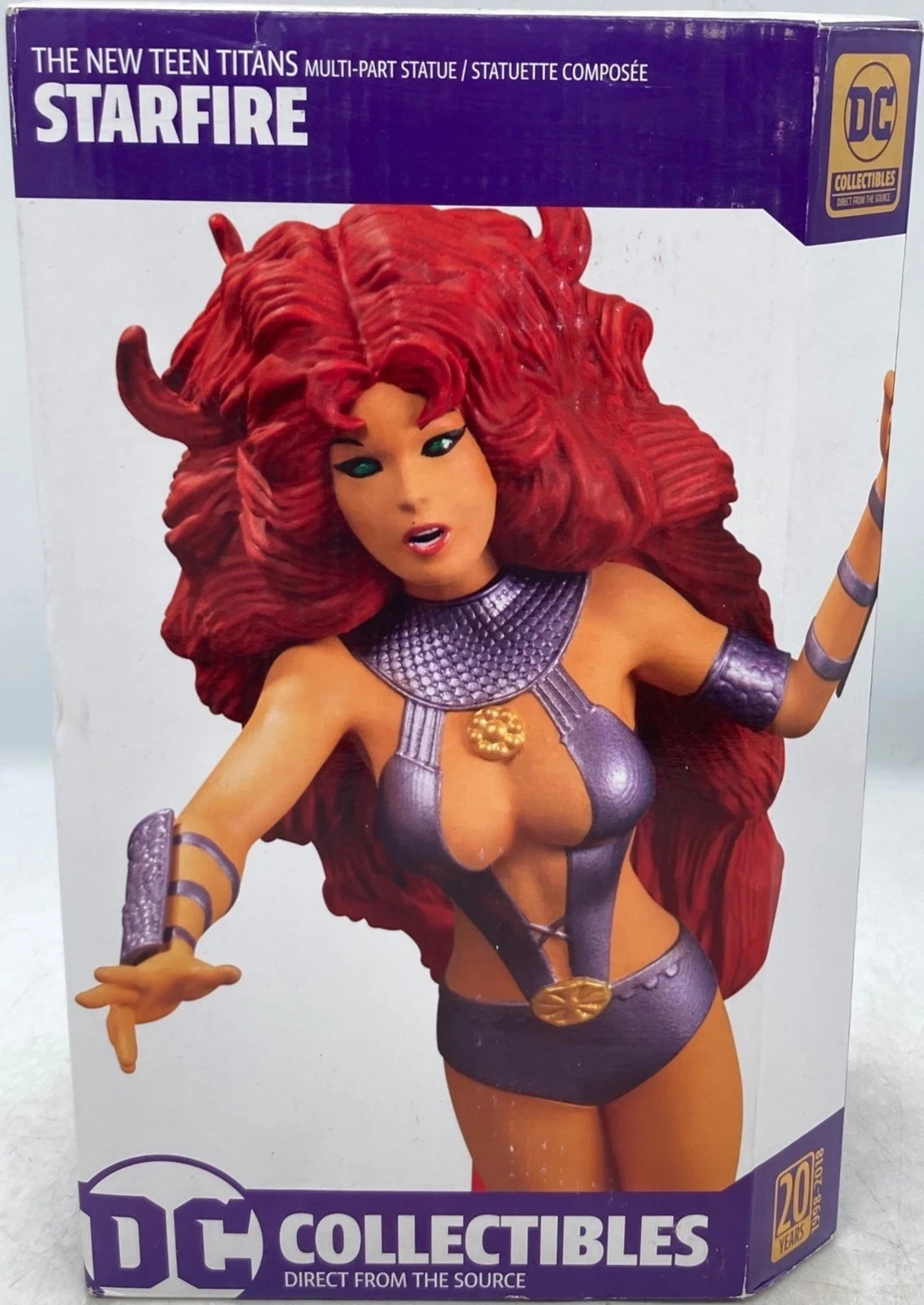 DC Collectibles New Teen Titans Starfire Multi-Part Statue George Perez 10