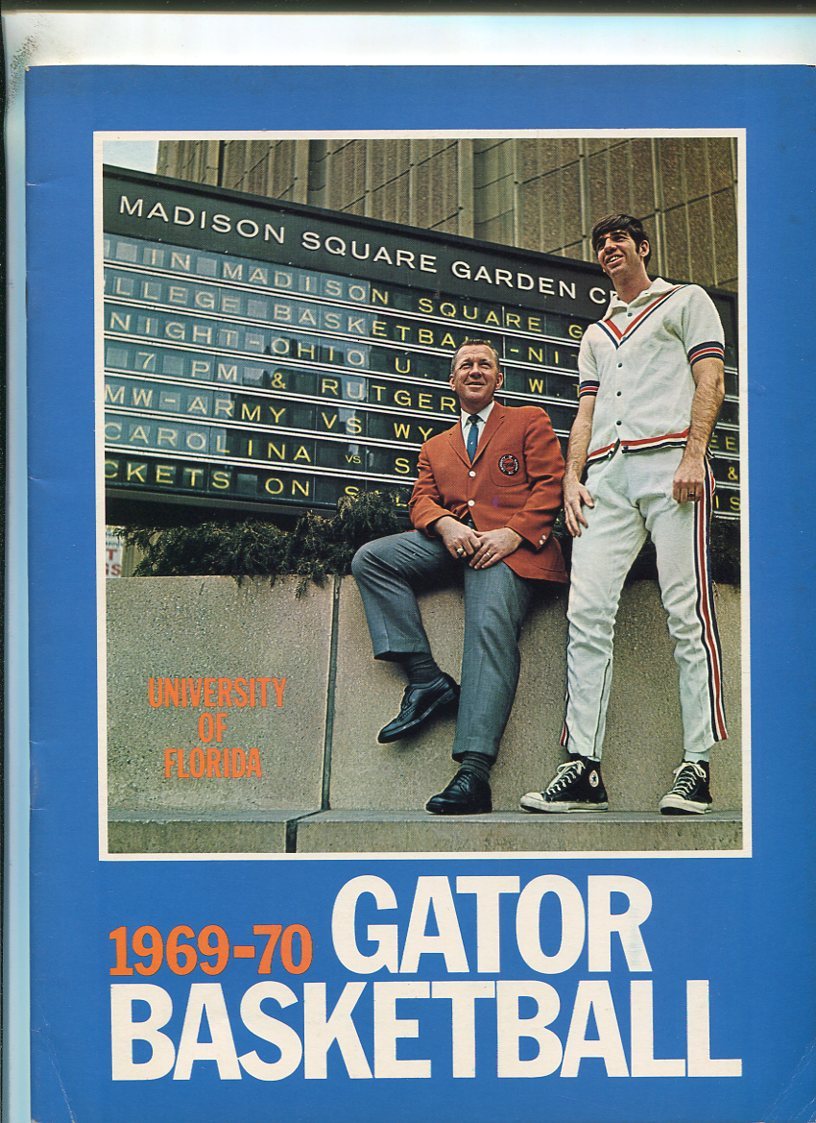  Florida Gator Basketball Brochure  1969-70  MBX103