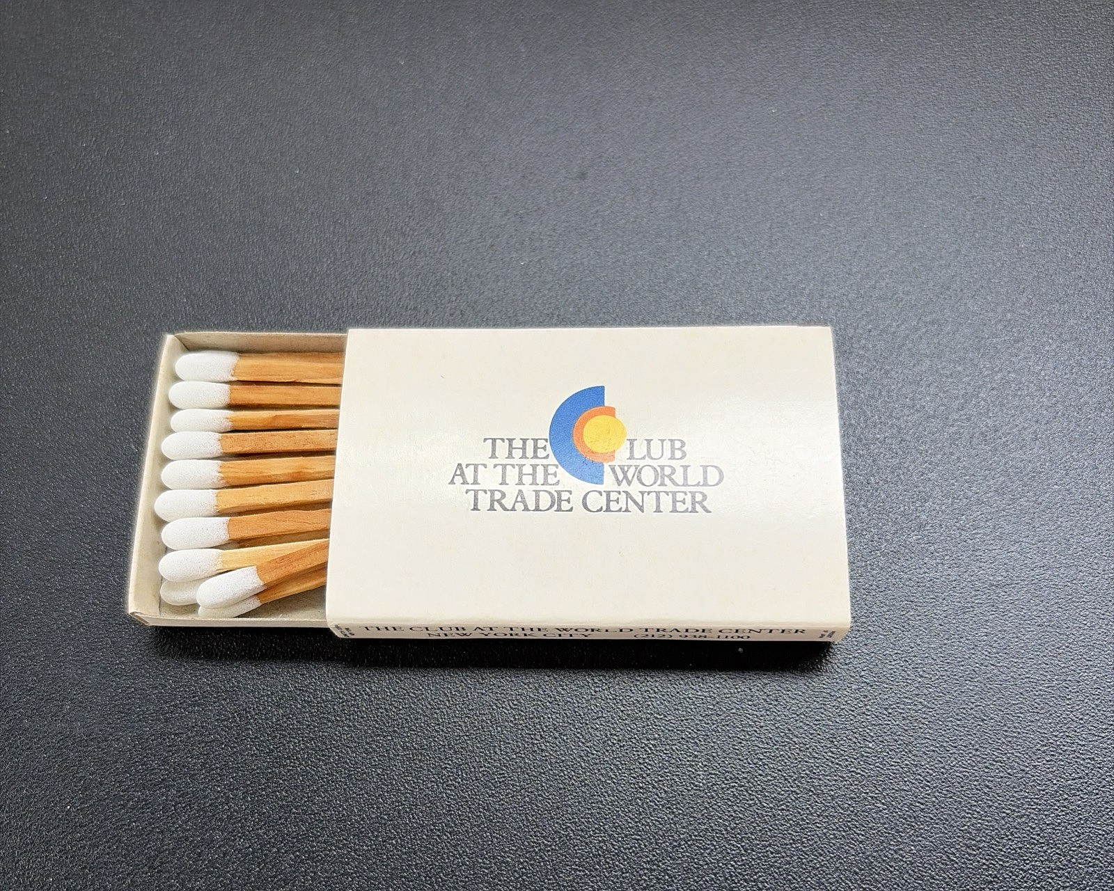 Vtg Matchbox “The Club At The World Trade Center” NEW