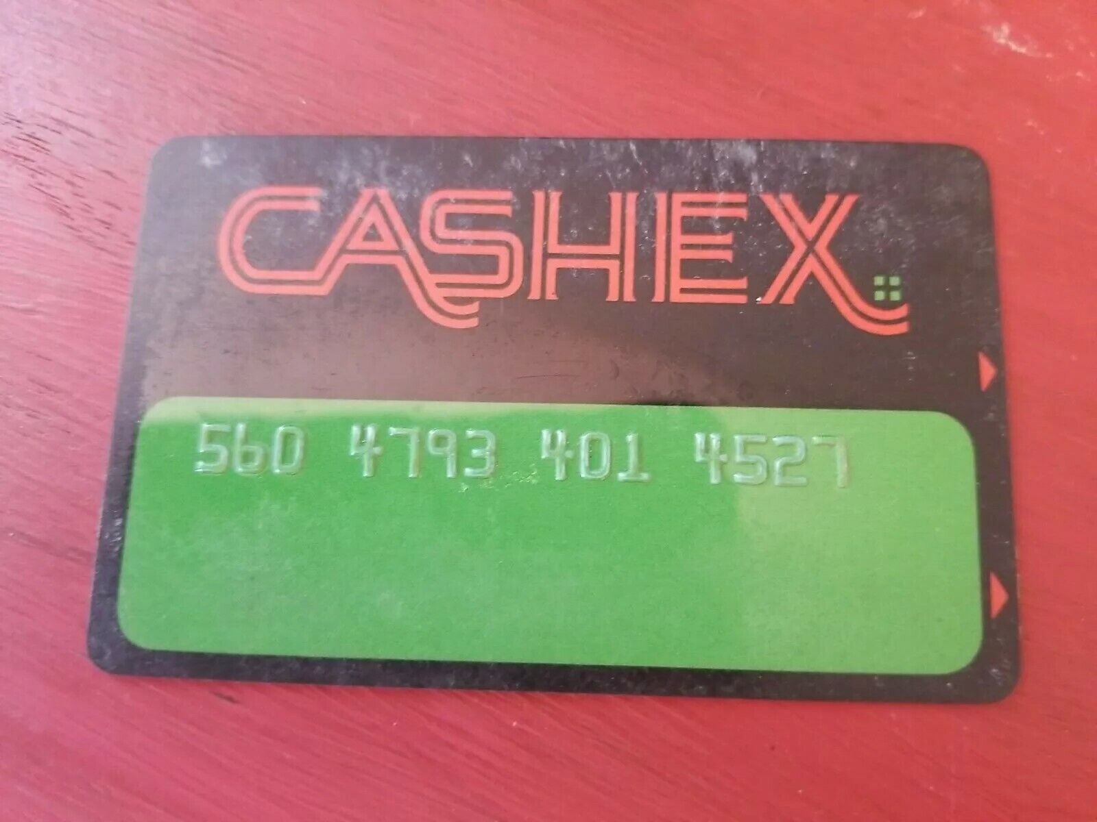 Vintage 1970s 80s Cashex Card Rare Bay Area Cali