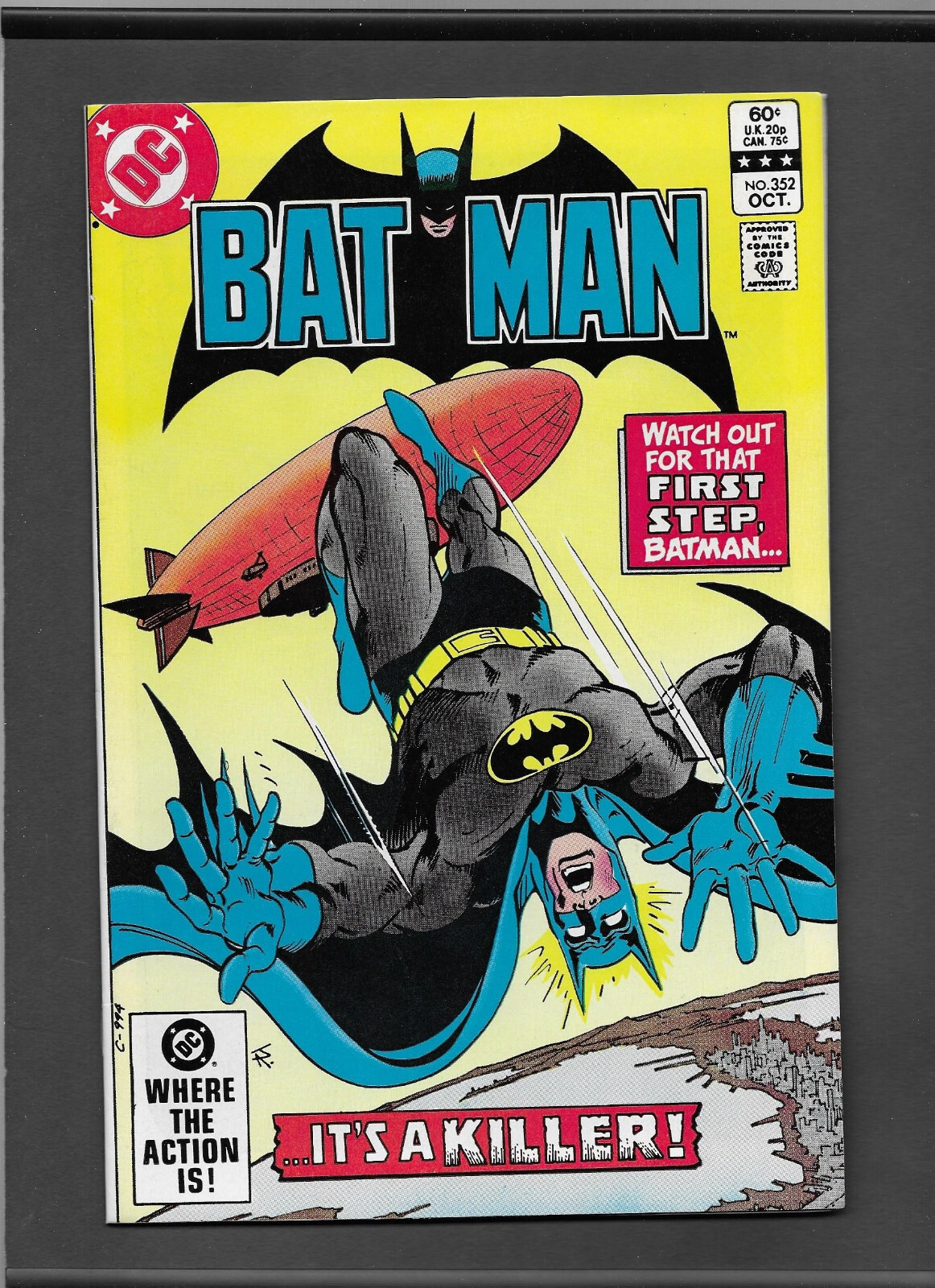 Batman #352 (Oct 1982 DC Comics) Very Fine/Near Mint (9.0)