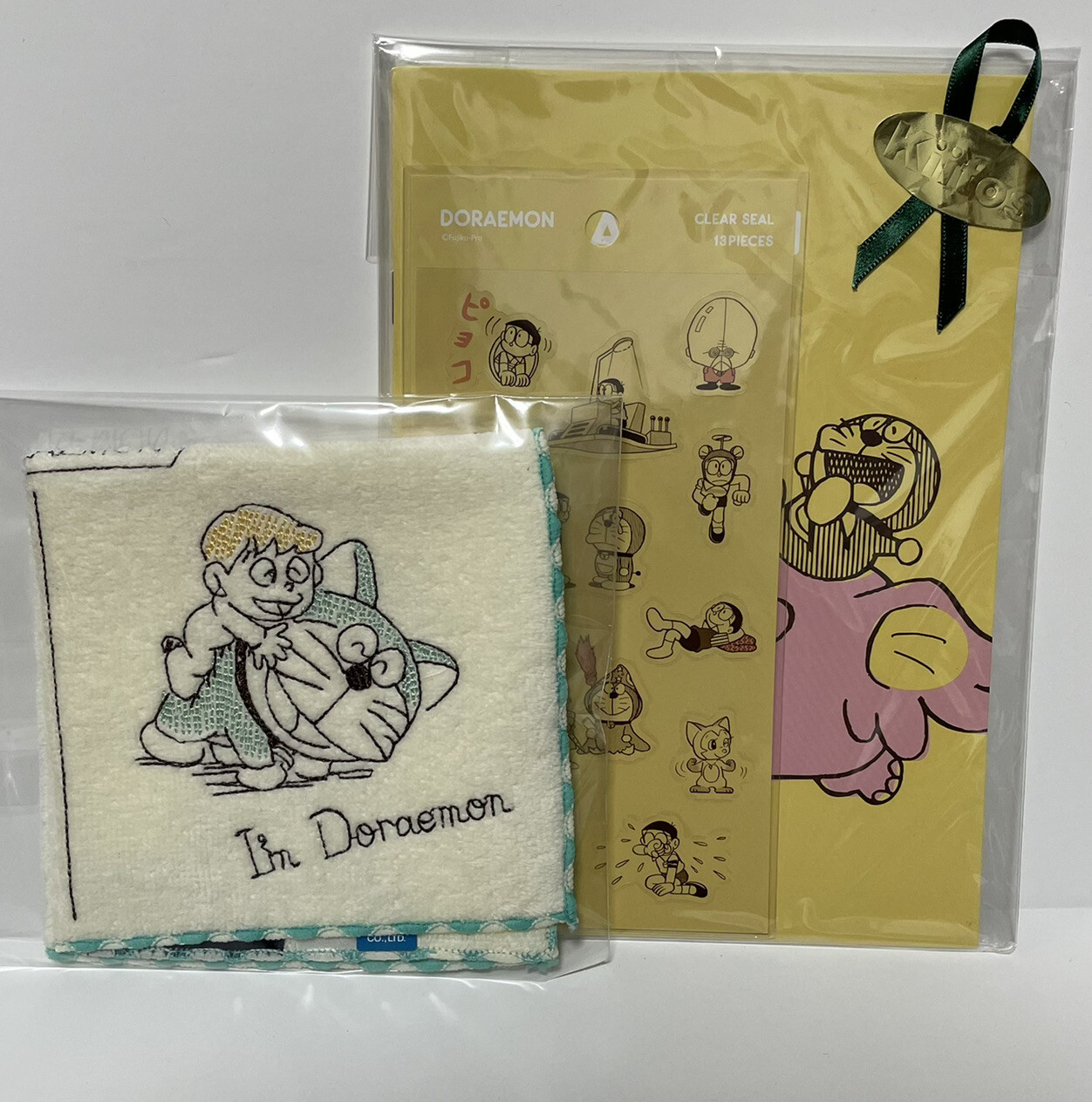 I\'m Doraemon Hand towel, A5 Notebook & Sticker set Doraemon 50th Japan I\'m Doraemon Hand towel, A5 Notebook & Sticker set Doraemon 50th Japan