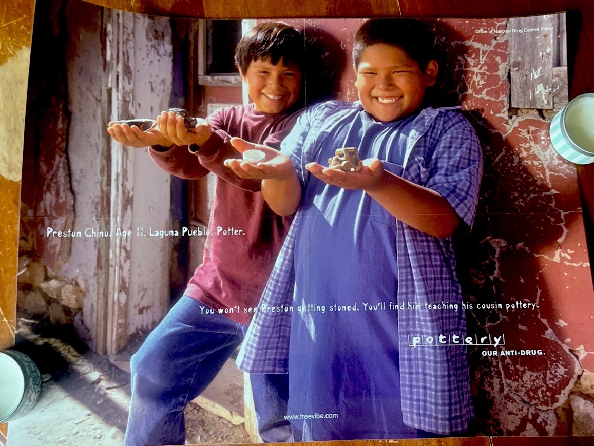 22 by 14 anti drug poster