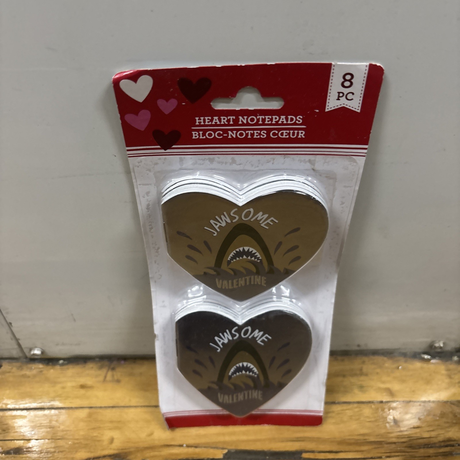 8pc Valentine Heart Notebook Jawsome 
