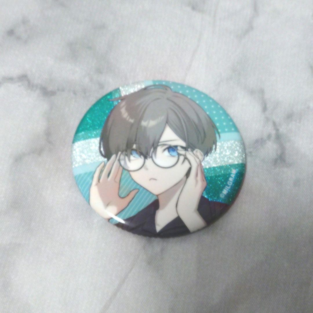 MILGRAM Es Glitter Can Badge