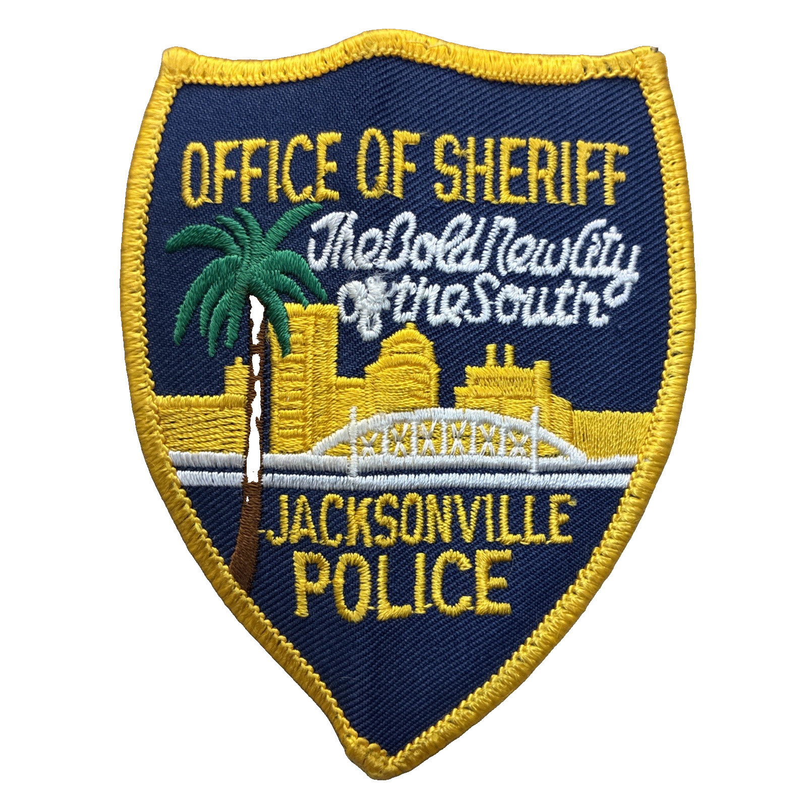 Jacksonville Police Office Of Sheriff Patch Bold New City Of The South Florida