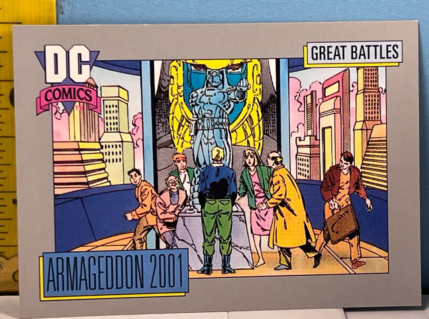 1992 Impel, Dc Comics - Great Battles-Armageddon #163