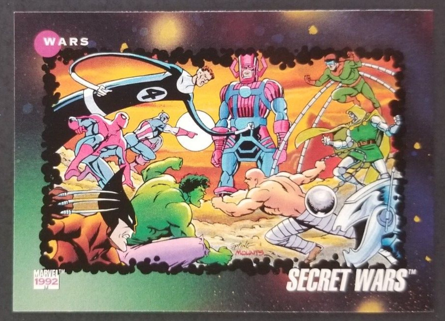 Secret Wars 1992 Marvel Impel Card #187 (NM)