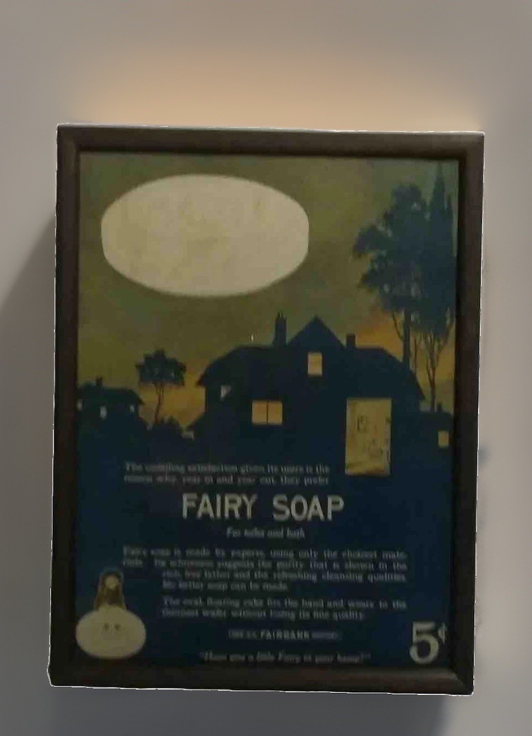 Vintage Fairy Soap 