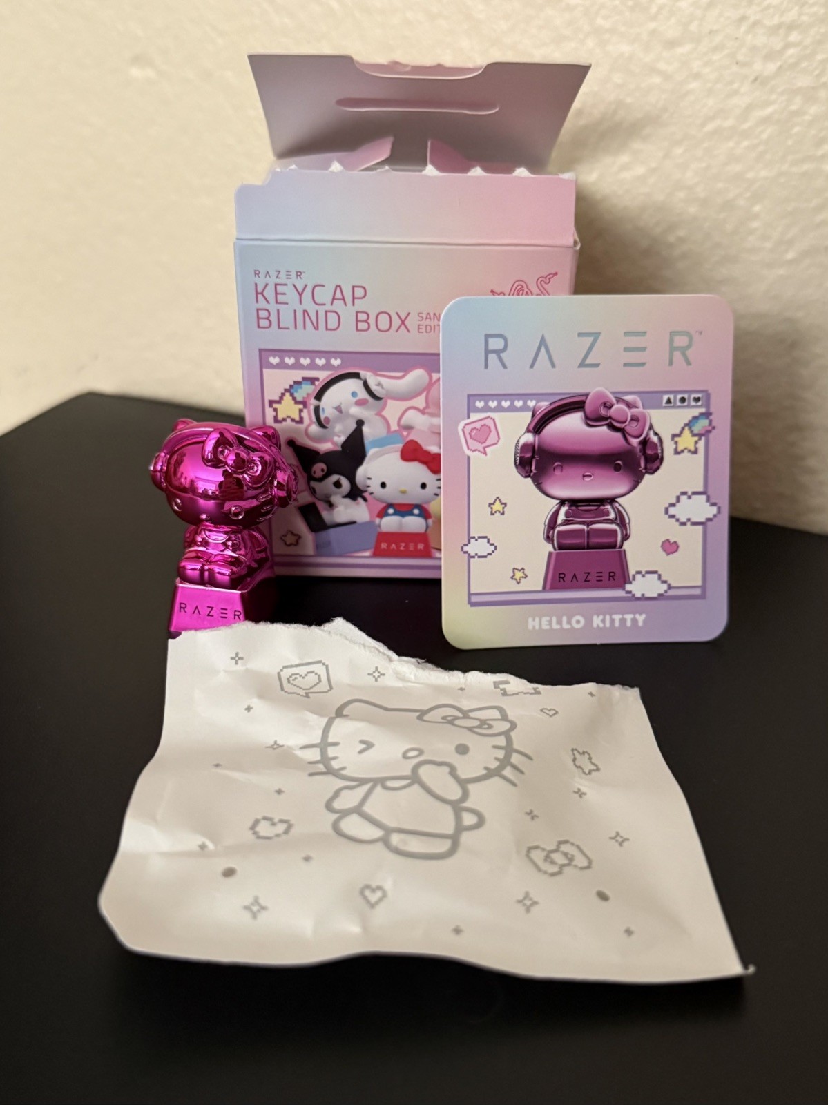 Razer Keycap Blind Box - Hello Kitty Key Cap (Secret Chrome 1/26)