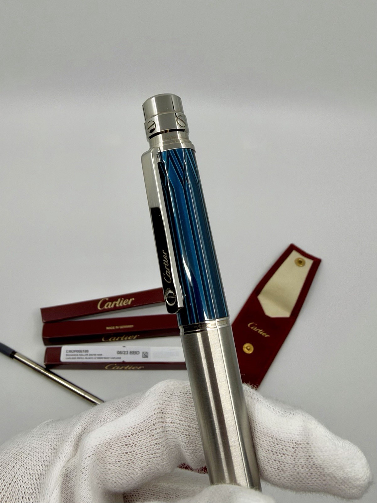 Cartier Rollerball Pen With Refills