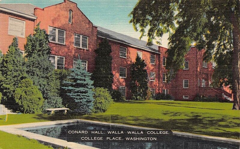 Conrad Hall Walla Walla College Place Washington linen