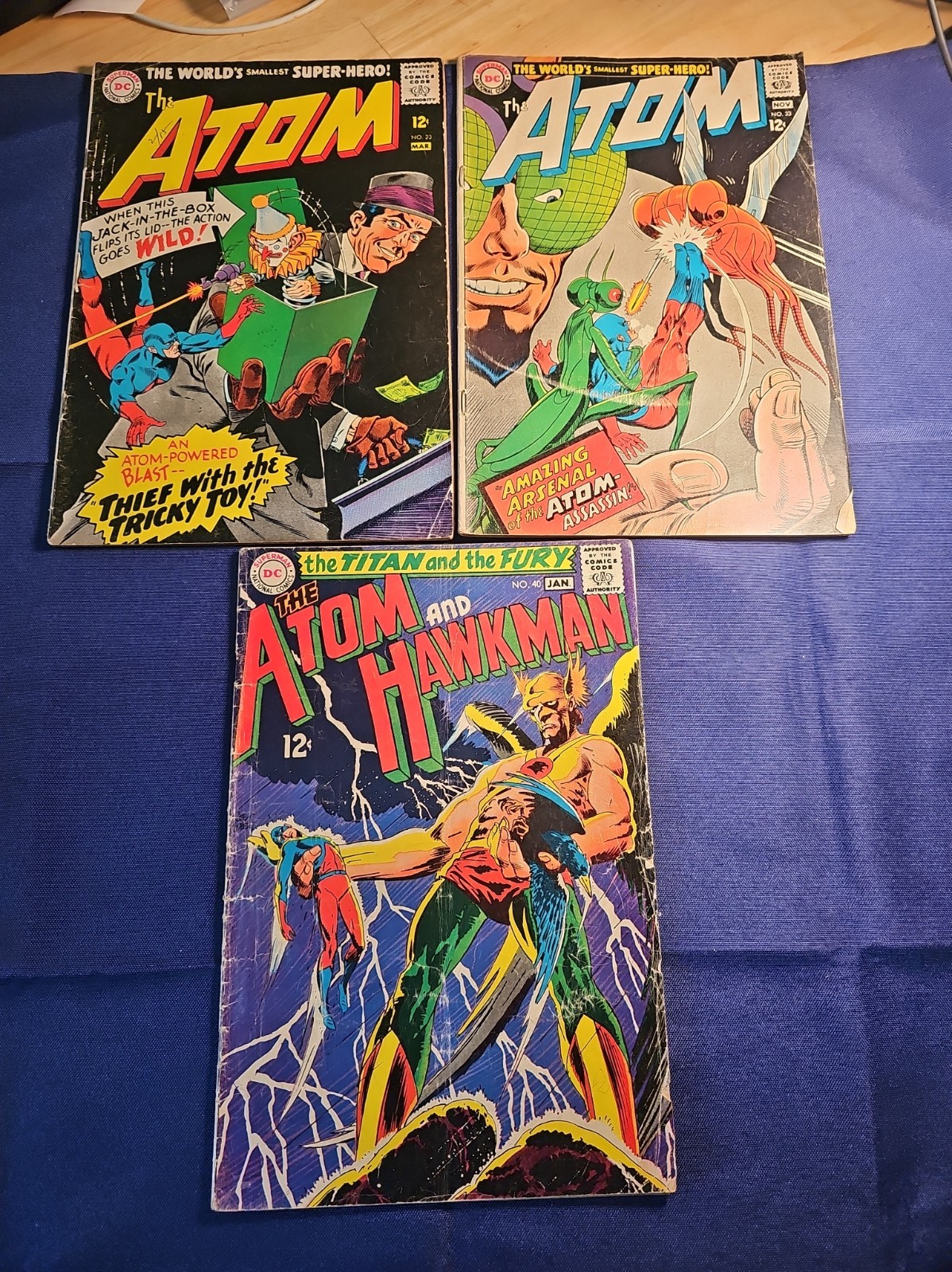 The Atom Issues #23,33,40
