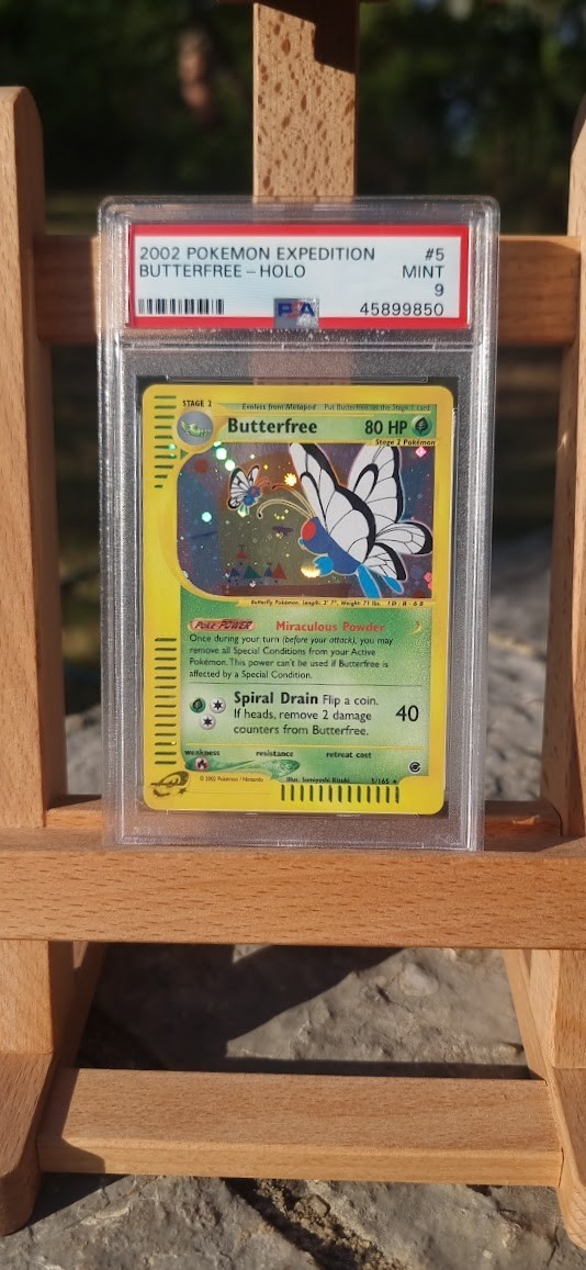PSA 9 Butterfree Holo #5 Expedition [July 2026] US/UK/EU/CA 72h Delivery