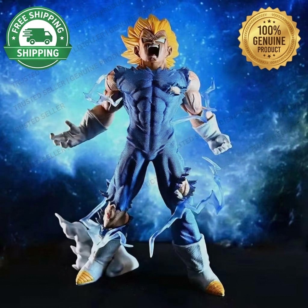 28cm Dragon Ball Z Vegeta Self-Destruct Figure PVC Statue Statue Box Same Day🚛✅ 28cm Dragon Ball Z Vegeta Self-Destruct Figure PVC Statue Statue Box Same Day🚛✅