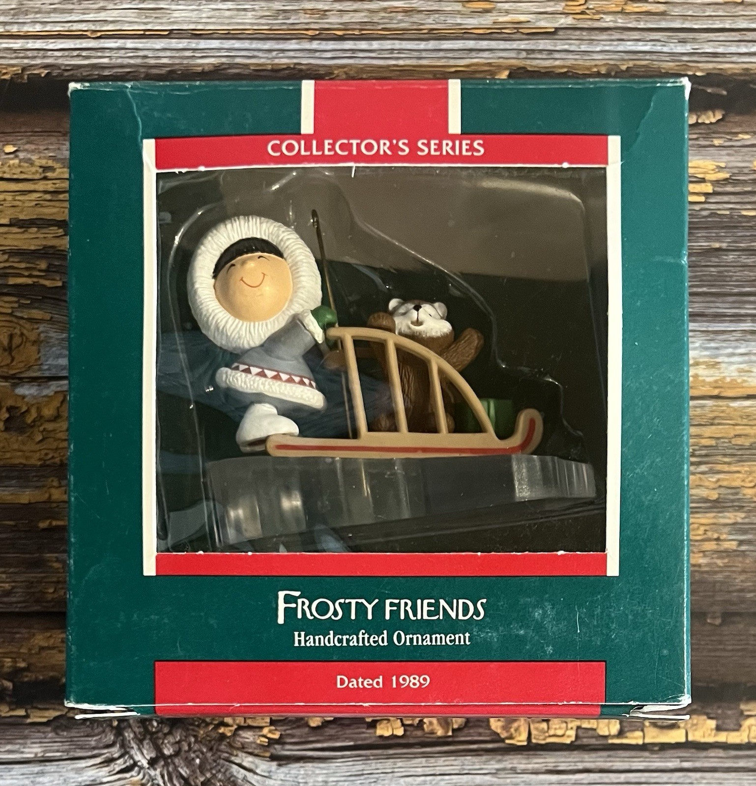 1989 Hallmark Keepsake Ornament Frosty Friends 10th In The Series QX457-2
