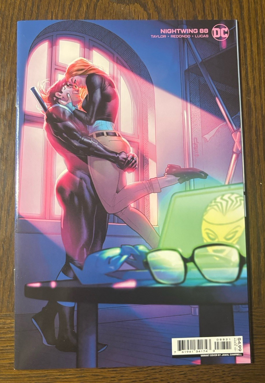 NIGHTWING #88 (DC 2022) Jamal Campbell Batgirl Variant-Card Stock Cover-NM