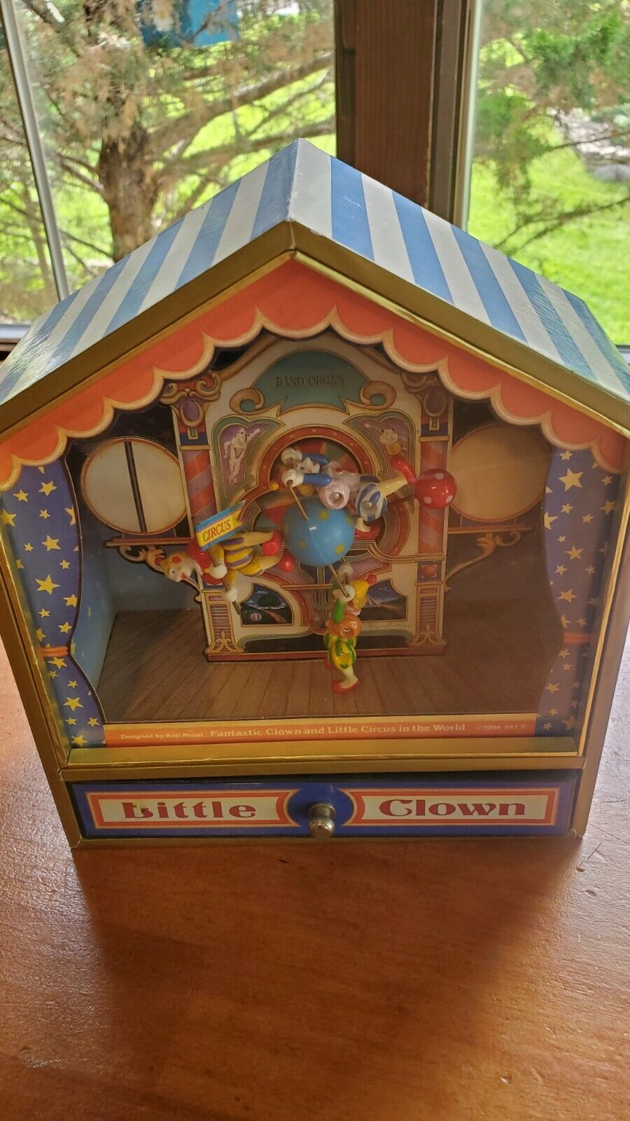 Sankyo Fantastic Clown Little Circus In World Music Animated 1994 Rare