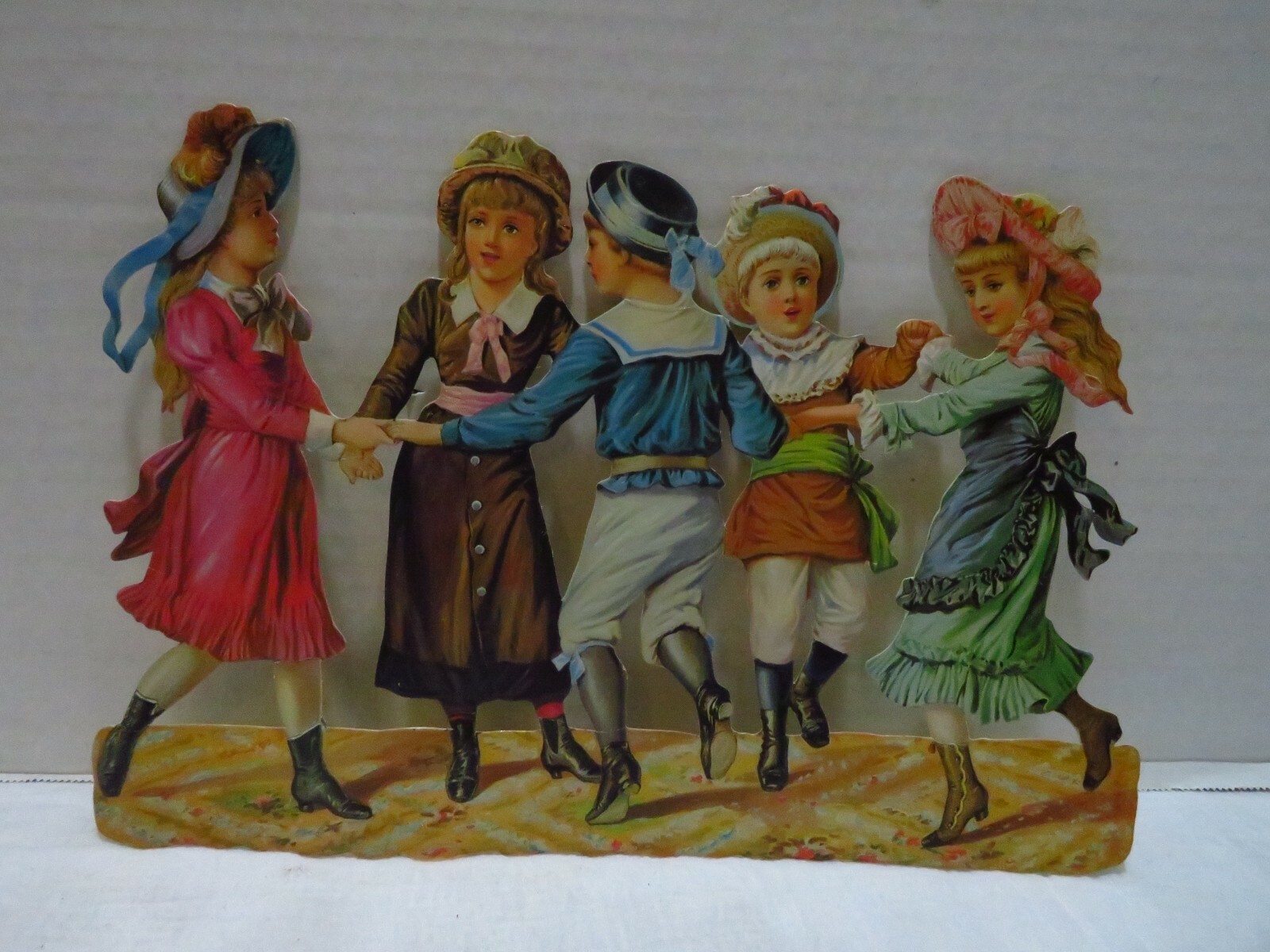 VTG 1985 MERRIMACK PUBLISHING CO VICTORIAN CHILDREN CUT OUT EMBOSSED NEW