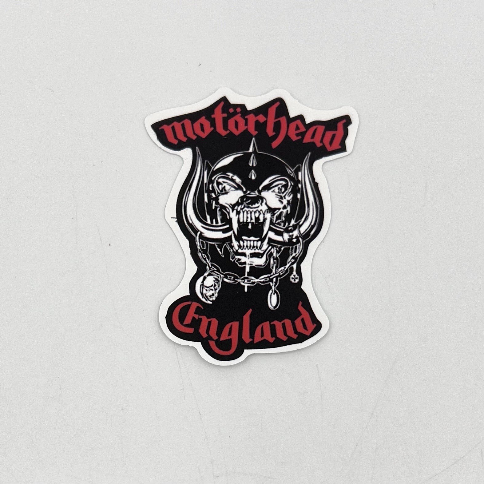 Motörhead England Vinyl Rock Band Music Sticker Stocking Stuffer Gift