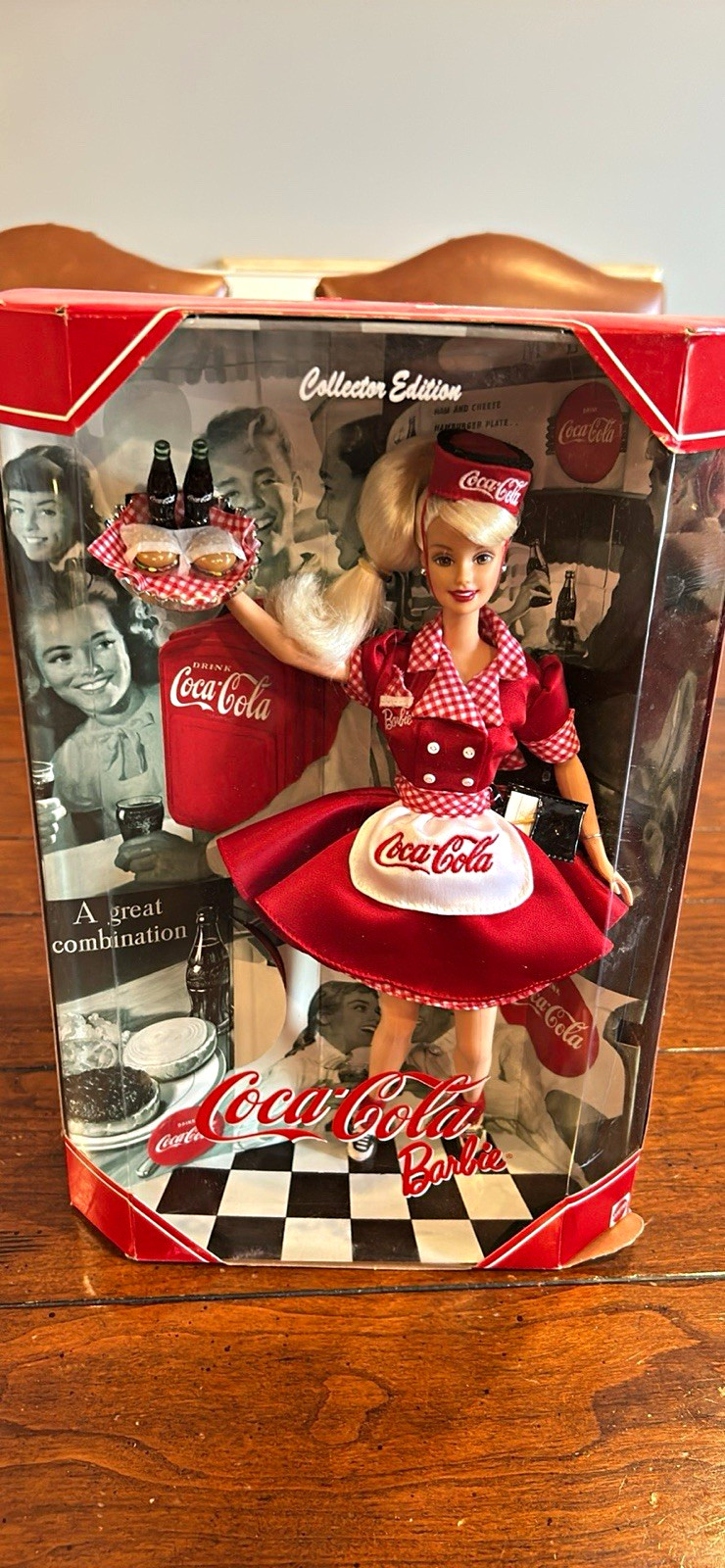 Coca-Cola Barbie Mattel Collector Edition Doll Lot of 10 w/Ken Red/White In Box
