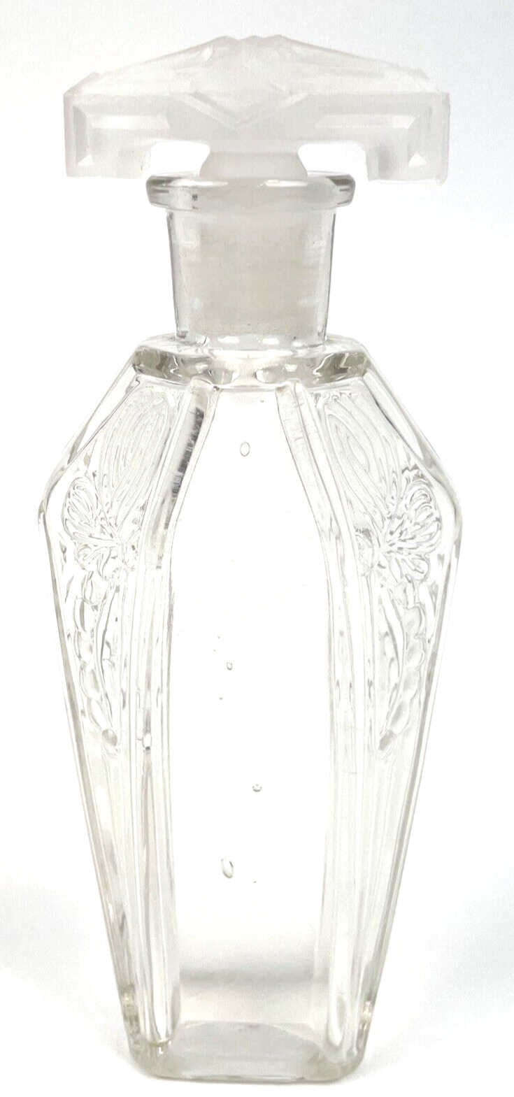 Vintage Perfume Bottle Mavis Vivaudou Art Nouveau Dragonfly 1920's Deco Toilette