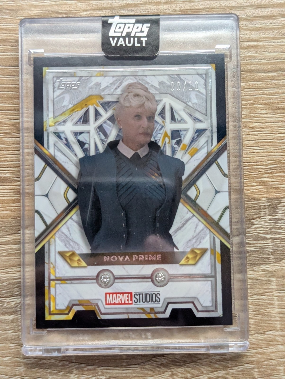 NOVA PRIME 2026 TOPPS VAULT MARVEL LAB-GROWN DIAMOND GEMS BLACK /10 Q1829
