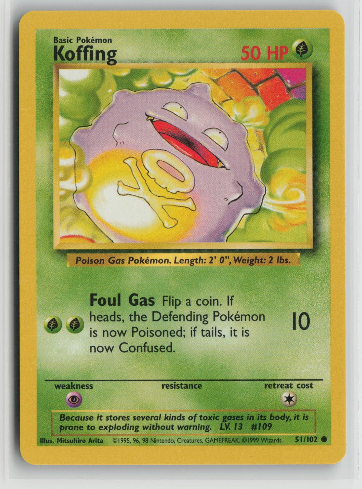 Koffing Common BS 051/102 NM