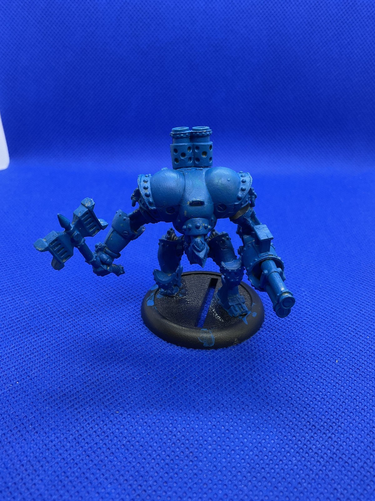 Warmachine Cygnar Light Warjack Plastic Miniature Blue Primed Privateer Press