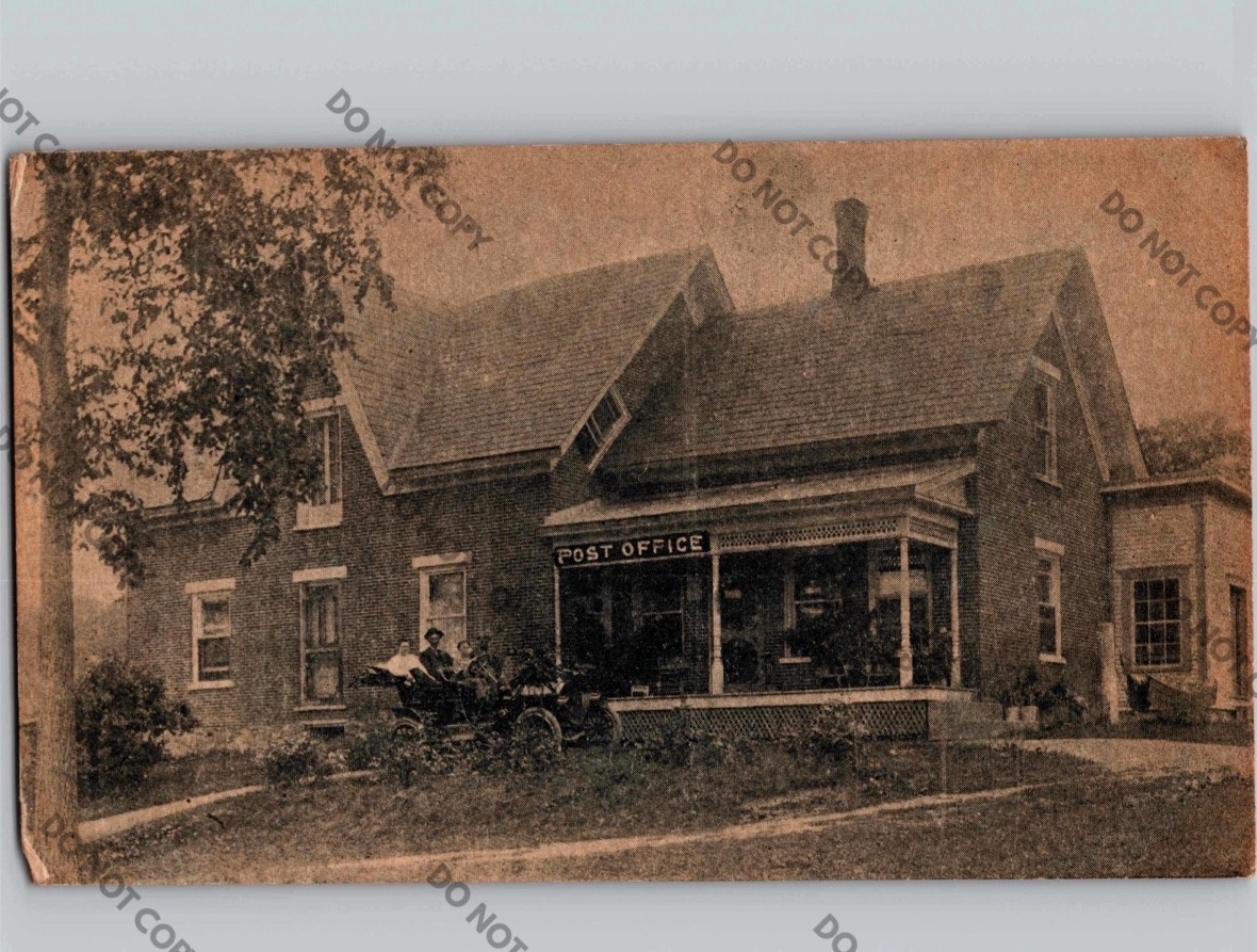 RARE c1909 Post Office & Residence? ALVA Abercorn Quebec Canada Postcard
