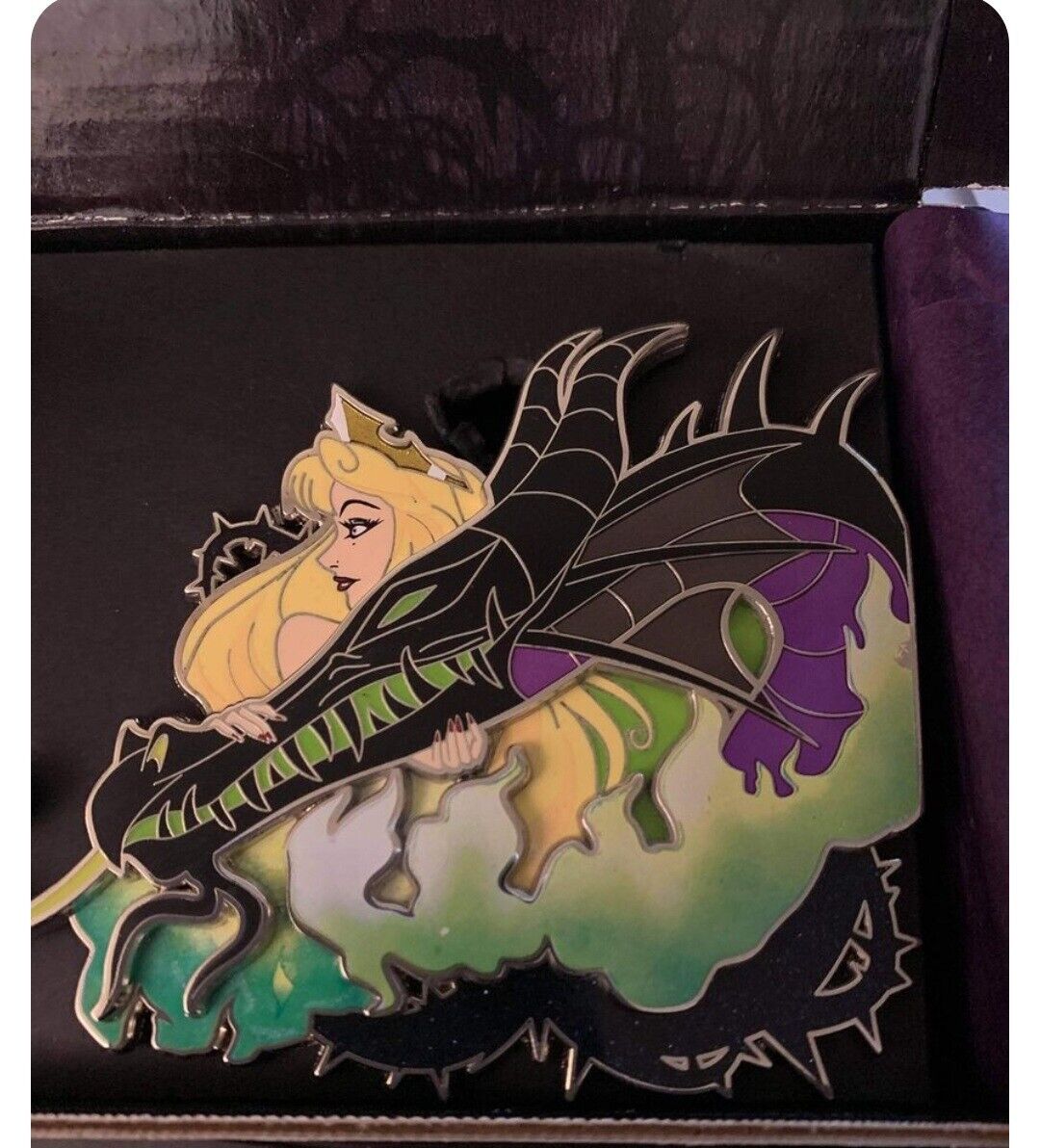 Disney Aurora Maleficent Fantasy LE Pin 